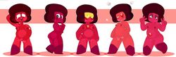 ass breasts eggshoppe pussy ruby_(gem_species) ruby_(steven_universe) ruby_army ruby_doc ruby_eyeball ruby_leggy ruby_navy ruby_squad steven_universe sweat tagme