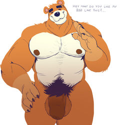 teddy (animal crossing) from animal crossing by ghoskee