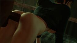 1boy 1girls 3d anal anal_penetration anal_sex ass back bent_over big_penis british brown_eyes brown_hair butt dark-skinned_male dark_skin dat_ass embracer_group european female female_penetrated interracial lara_croft lara_croft_(survivor) light-skinned_female light_skin male male_penetrating_female no_bra no_panties no_pants paititi_tribe partially_clothed penis petite ponytail pussy sex source_filmmaker tagme testicles tom123 tomb_raider tomb_raider_(survivor) unseen_male_face