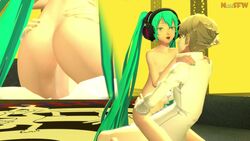 3d animated ass atlus back_view cowgirl half_naked hatsune_miku looking_pleasured mp4 multiple_angles neinsfw no_sound nude_female penetration persona persona_4 sega shorter_than_10_seconds shorter_than_30_seconds shorter_than_one_minute source_filmmaker stage teddie video vocaloid