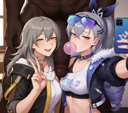 silver wolf (honkai: star rail) from honkai (series) by queensphynx