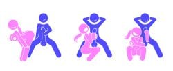 warning sign person fan art