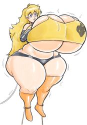 yang xiao long from rwby by donut doodles