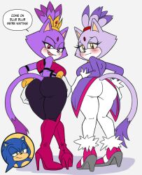 blaze the cat from sega by pepamintop