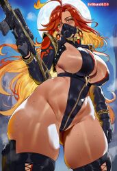 mavuika (genshin impact) from genshin impact by evilkuro05