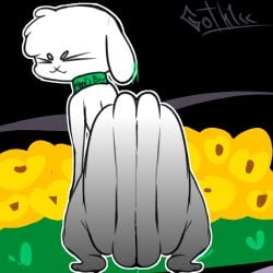 asriel dreemurr from undertale by g0th1cc1