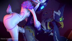 1boy 1futa 3d animated anthro crossover furry futa_on_male futanari gay kindred lamb_(league_of_legends) league_of_legends male no_sound penis revali riot_games sex tagme the_legend_of_zelda twitchyanimation video