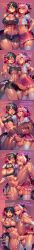 1boy 1girls abs ai_generated astolfo_(fate) bare_breasts bare_legs bare_shoulders bare_thighs big_breasts big_penis black_hair clitoris clothed clothed_sex color comic comic_strip cum cum_in_pussy cum_inside cumming cumming_while_penetrating ellen_joe english_text fate/grand_order fate_(series) female femboy femboy_on_female fit_female gigiti hi_res huge_cock imminent_sex large_breasts leg_up light-skinned_female light_skin looking_pleasured male male/female male_penetrating massive_penis mihoyo muscles muscular muscular_female nipples orgasm orgasm_face penetration penile_penetration penis_in_pussy pink_hair pleasure_face pussy pussy_juice sex shark_girl shark_tail sharp_teeth short_hair skirt standing text thick_thighs tomboy vaginal_penetration zenless_zone_zero