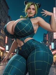 jolyne kujo from jojo no kimyou na bouken by kw0337