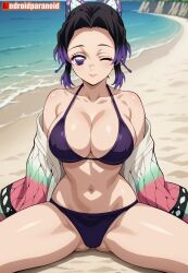 kochou shinobu from demon slayer by aindroidparanoid