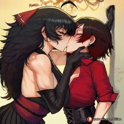 raven branwen from rwby by tillian