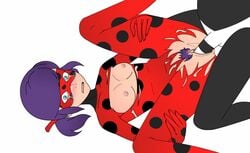 1futa 1girls alya_cesaire animated artist_request bodysuit futanari gorepete lady_wifi ladybug_(character) marinette_cheng marinette_dupain-cheng miraculous_ladybug