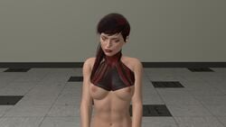 1girls 3d 3d_(artwork) closed_eyes female female_only mortal_kombat mortal_kombat_11 skarlet skarlet1 solo