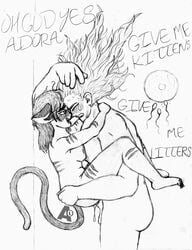 1futa 1girls adora against_wall animal_humanoid anthro anyover ass athletic balls biceps biped black_and_white blush bodily_fluids breasts canon_couple cat_humanoid catra clenched_teeth closed_eyes couple_(romantic) cum cum_in_pussy cum_inside duo ears_back ears_down erection felid felid_humanoid feline feline_humanoid female female/female female_penetrated floating_hair foreheads_touching futa_on_female futanari genital_fluids genitals gynomorph gynomorph/female gynomorph_penetrating gynomorph_penetrating_female hair hi_res human human_on_anthro humanoid impregnation intersex intersex/female intersex_penetrating intersex_penetrating_female interspecies long_hair long_tail love mammal mammal_humanoid masters_of_the_universe mattel monochrome muscular muscular_female muscular_gynomorph muscular_intersex netflix nipples nude open_mouth ovum penetration penis pivoted_ears sex she-ra she-ra_and_the_princesses_of_power simple_background sketch smile sperm_cell sperm_meets_ovum striped_body stripes sweat sweatdrop teeth text traditional_media_(artwork) vaginal_penetration watermark white_background