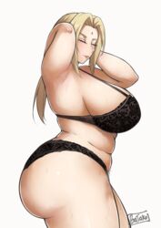 tsunade from naruto by batako