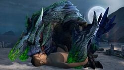 16:9 2020 3d 4k absurd_res ambiguous_gender brachydios brute_wyvern capcom domination dracophilia dragon duo extreme_french_kiss feral feral_domination french_kissing genitals hi_res human interspecies ivorylagiacrus kissing lying male mammal monster_hunter moon night nude on_back outside penis pinned sex size_difference source_filmmaker video_games widescreen zoophilia