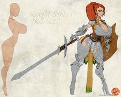 knight sophia fan art