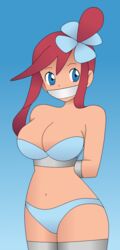 skyla (pokemon) from nintendo by nightrain54