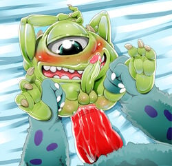 disney male_only mike_wazowski monsters_inc penis pixar sulley tagme testicles uncensored