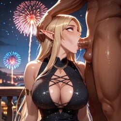 blood elf from new year by bethiella