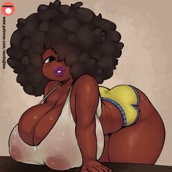 afro (neo hajime) fan art