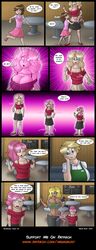 bombshell_soda breast_expansion comic midas-bust multiple_girls tagme yuri