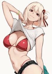 nishikigi chisato from lycoris recoil by warabino matsuri