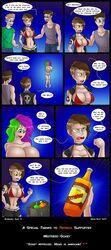 bombshell_soda breast_expansion comic midas-bust multiple_girls tagme yuri