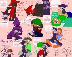 anal bambi_(moldygh) bandu_(lancey) batch blush bulge cheating_expunged clothed_sex conbi_(hortas) condom cum dave_and_bambi_mod david_(grantare) dialogue dimensional_deep_end dynamic eating_pussy english_text expunged_(moldygh) expunged_(rapparep) first_porn_of_character floating_hands fnf fnf_mods friday_night_funkin friday_night_funkin_mod gary_(rapparep) golden_apple hat heart highres intercourse neppyin new_year new_year_2026 on_bed open_legs oral request requested scarf scarf_over_mouth self_upload semen size_difference sleepy strident_crisis thrust toh_(neppyin) true_expunged
