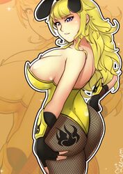 yang xiao long from rwby by telrum