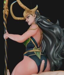 lady loki from marvel by skippyarts