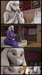 3d_(artwork) absurd_res anthro asriel_dreemurr big_breasts boss_monster bovid breasts caprine clothed clothing comic curvy_figure duo english_text fellatio female fur genitals goat hi_res horn huge_breasts incest long_ears male mammal masturbation mature_female mother mother_and_child mother_and_son nipples nude oral parent parent_and_child penile penis sebaxn sex son source_filmmaker straight text toriel undertale video_games voluptuous white_body white_fur wide_hips young