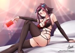 akiza izinski from yu-gi-oh! by adsouto