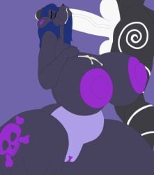 after_fellatio animated anthro areola balls big_balls big_breasts big_penis birthmark black_body black_fur black_penis black_tail blue_eyes blue_hair bodily_fluids breasts closed_eyes cum cum_in_mouth cum_inside cum_on_breasts cum_on_face duo erection erforf_mephit fellatio female foreskin fur furry genital_fluids genitals hair heart_symbol hi_res hiverdose huge_breasts huge_cock inner_ear_fluff lips male male/female mammal markings mephitid navel oral penile penis purple_areola purple_body purple_fur purple_inner_ear_fluff purple_lips purple_nose purple_vulva sex shalya_bushtail simple_background sitting skull_and_crossbones skunk slightly_chubby standing striped_body striped_fur striped_markings striped_skunk striped_tail stripes swallowing swallowing_bulge swallowing_cum tail tail_markings thick_thighs throat_bulge tuft vulva white_body white_foreskin white_fur white_tail wide_hips