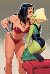 2girls ai_generated alien alien_girl alien_humanoid apokoliptian barda_free big_ass big_barda big_breasts big_thighs breasts cartoon_network crossover curvaceous curvy curvy_figure dc dc_comics digital_media_(artwork) female female_furies gem_(species) hips hourglass_figure huge_ass huge_breasts huge_thighs humanoid large_ass large_breasts large_thighs legs light-skinned_female light_skin mature mature_female new_god new_gods peridot_(steven_universe) phophopho short_female shortstack slim_waist steven_universe thick thick_hips thick_legs thick_thighs thighs voluptuous waist wide_hips wide_thighs