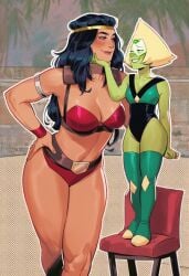 2girls ai_generated alien alien_girl alien_humanoid apokoliptian barda_free big_ass big_barda big_breasts big_thighs breasts cartoon_network crossover curvaceous curvy curvy_figure dc dc_comics digital_media_(artwork) female female_furies gem_(species) hips hourglass_figure huge_ass huge_breasts huge_thighs humanoid large_ass large_breasts large_thighs legs light-skinned_female light_skin mature mature_female new_god new_gods peridot_(steven_universe) phophopho short_female shortstack slim_waist steven_universe thick thick_hips thick_legs thick_thighs thighs voluptuous waist wide_hips wide_thighs