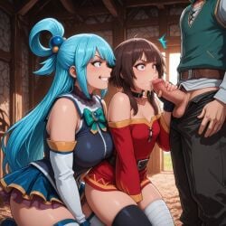 aqua (konosuba) from kono subarashii sekai ni shukufuku wo! by echodantalian