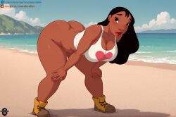 nani pelekai from disney by neuralcrafter