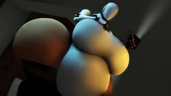 3d artist_request belly breasts faceless faceless_female female female_only haydee haydee_(game) hyper hyper_belly hyper_breasts machine obese obese_female robot solo tumblr