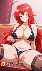 rias gremory from high school dxd by lewdxbytes