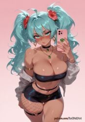 brazilian miku from patreon by rognezart