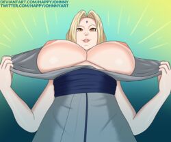 tsunade from naruto by happyjohnny