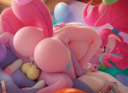 pinkie pie (mlp) from friendship is magic by hooves-art