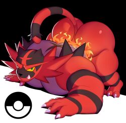 incineroar from game freak by beetleartz