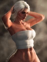 ciri from cd projekt red by kolas3d