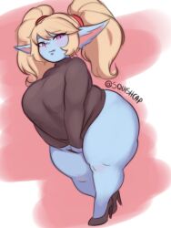 poppy from league of legends by squishcap (artist)