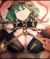 1boy 1girls alternate_costume animated big_breasts breasts byleth_(fire_emblem) byleth_(fire_emblem)_(female) cafekun cum_between_breasts endymionva female fire_emblem fire_emblem:_three_houses green_eyes green_hair imjustthatkinky large_breasts large_penis male nintendo paizuri paizuri_lead_by_male shorter_than_10_seconds shorter_than_30_seconds shorter_than_one_minute sound straddling straddling_paizuri straight video