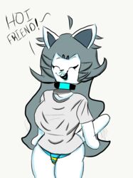 1girl 1girls female h-s-temmie temmie temmie_(deltarune) temmie_(undertale) undertale