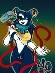 blot (dandy's world) from dandy's world by weird-art(artist)