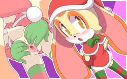 cream the rabbit from christmas by buckhori hardker